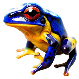 Vibrant Poison Dart Frog Png Fku26 PNG image