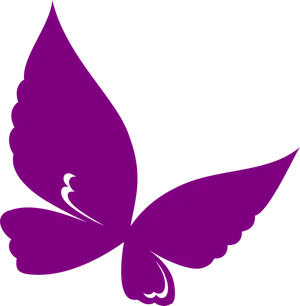 Vibrant Purple Butterfly Graphic PNG image