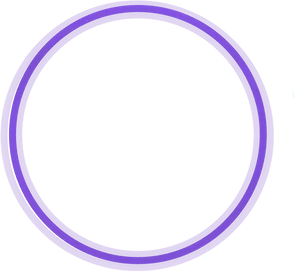 Vibrant Purple Circle Graphic PNG