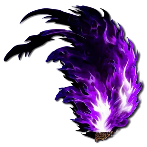 Vibrant Purple Fire Png 84 PNG image