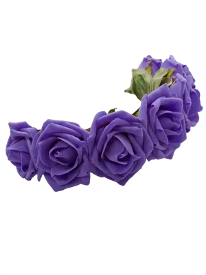 Vibrant_ Purple_ Roses_ Transparent_ Background.png PNG image