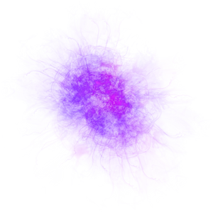 Vibrant Purple Smoke Explosion PNG image