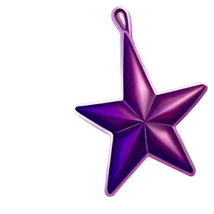 Vibrant Purple Star Graphic PNG 06252024