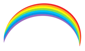 Vibrant Rainbow Arc