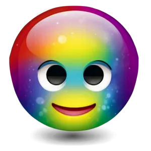 Vibrant Rainbow Emoji Png Bjq61 PNG image