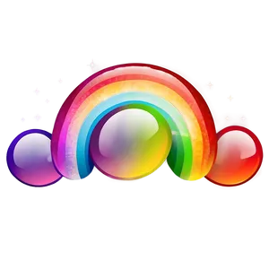 Vibrant Rainbow Emoji Png Xvh PNG image