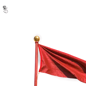 Vibrant Red Flag Texture PNG Wnk PNG