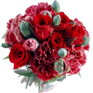 Vibrant_ Red_ Floral_ Arrangement.png PNG image