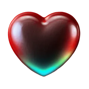 Vibrant Red Heart Emoji Png 64 PNG image