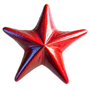 Vibrant Red Star Png 05232024 PNG image