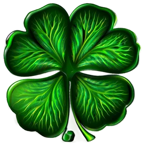 Vibrant Shamrock Clipart PNG 27