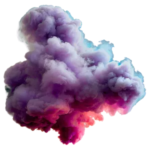 Vibrant Smoke Cloud PNG Iql40 PNG