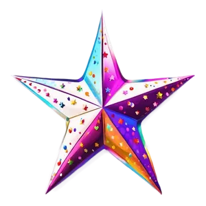 Vibrant Star Cute PNG 06122024