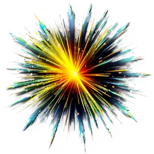 Vibrant Stardust Explosion Png Yyt PNG image