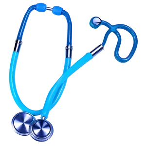 Vibrant Stethoscope Heart PNG Hiy