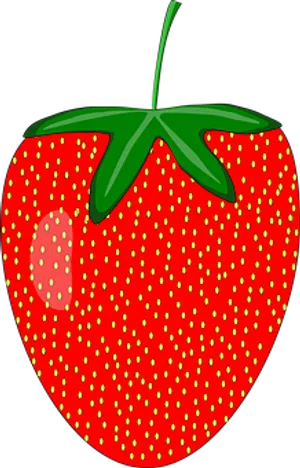 Vibrant Strawberry Clipart
