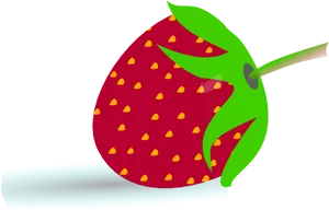 Vibrant Strawberry Illustration