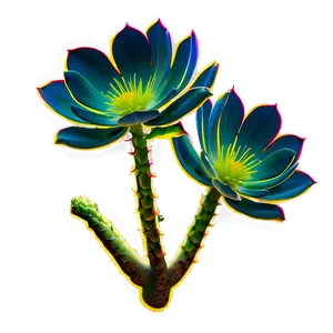 Vibrant Succulent Png 39 PNG image