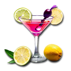 Vibrant Summer Cocktails PNG 05212024