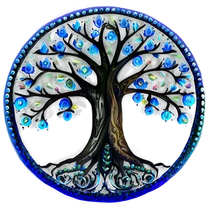Vibrant Tree Of Life Artwork PNG 06122024