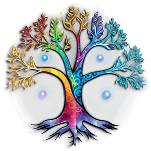 Vibrant Tree Of Life Artwork PNG 86