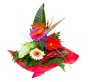 Vibrant_ Tropical_ Flower_ Bouquet