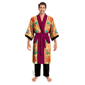 Vibrant Turkish Robe PNG Tsq PNG
