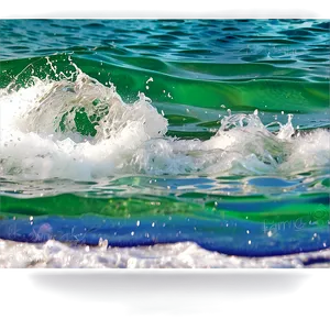 Vibrant Water Waves PNG Exy56 PNG