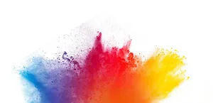 Vibrant Watercolor Splash PNG image