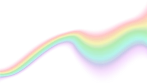 Vibrant Wavy Rainbow Graphic PNG image