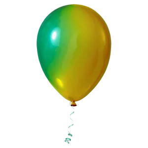 Vibrant Yellow Balloon Png Glt PNG image