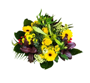 Vibrant Yellow Floral Arrangement