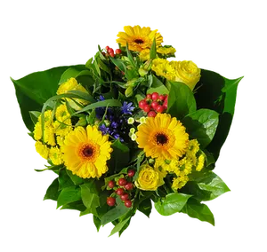 Vibrant Yellow Floral Arrangement