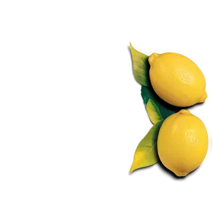 Vibrant Yellow Lemon PNG Ycx67