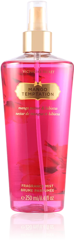 Victoria Secret Mango Temptation Fragrance Mist PNG image