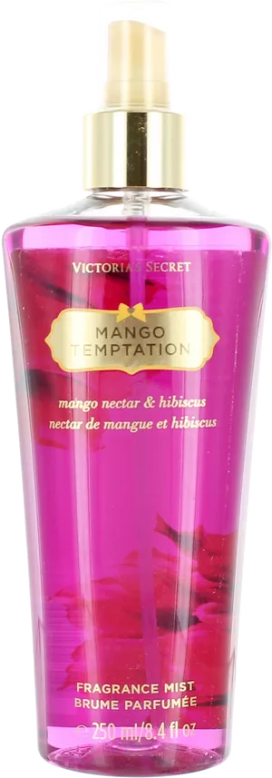 Victoria Secret Mango Temptation Fragrance Mist PNG image