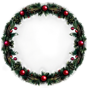 Victorian Christmas Wreath Png Vyt PNG image