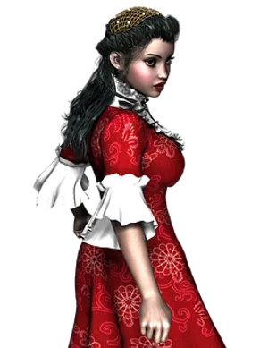 Victorian Era3 D Character
