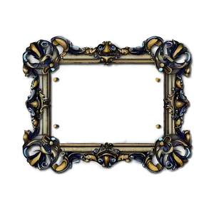 Victorian Fancy Frame Png 06132024 PNG image