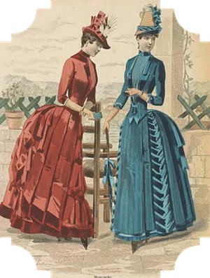 Victorian Fashion Illustration