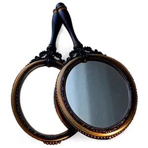 Victorian Hand Mirror PNG Kqq