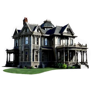 Victorian Mansion Drawing Png 36 PNG image