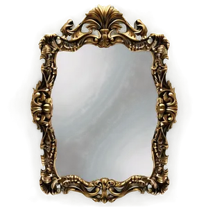 Victorian Mirror Frame PNG Ofe