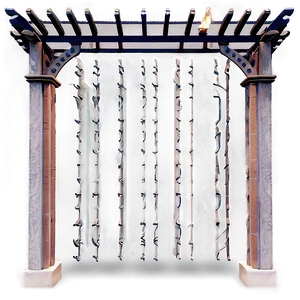 Victorian Style Pergola Png Hwv PNG image