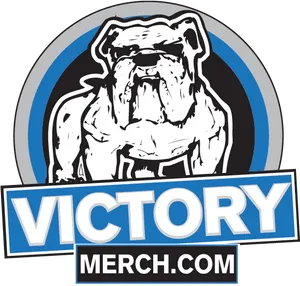 Victory Merch Bulldog Logo PNG image