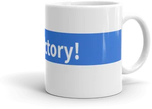 Victory Mug Design PNG