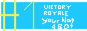 Victory Royale Pixel Art PNG