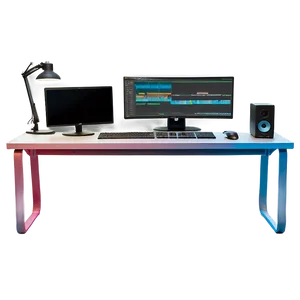 Video Editing Desk PNG 06262024