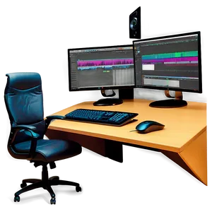 Video Editing Desk Png Wnh PNG image