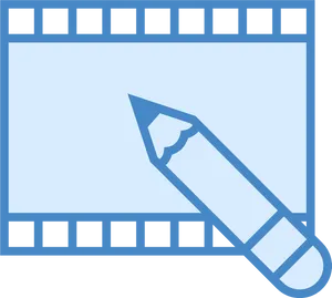 Video Editing Icon Concept PNG image